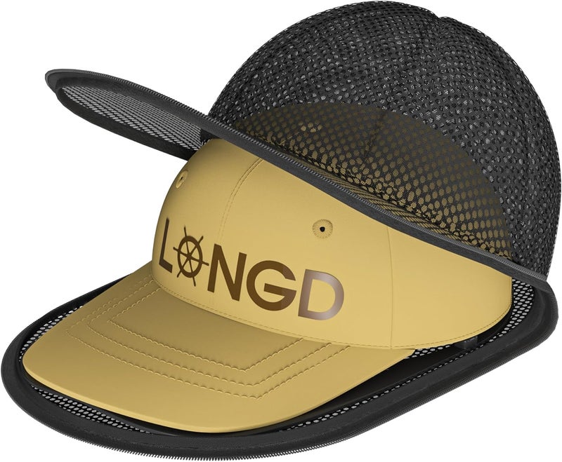 LONGD Hat Washer Cage with Snap Lock - Machine/Dryer Safe Compact Hat Cleaner for Baseball Caps & Storage - Image 2